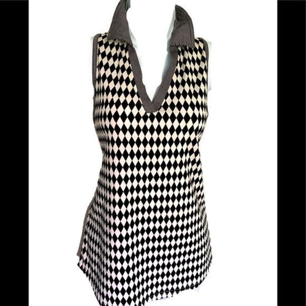 Jofit Athletic Top - S black /white , polyester